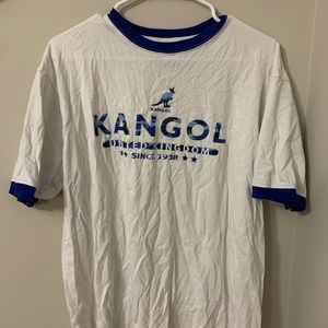 Blue and White Tee shirt